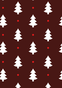 Sapin blanc sur fond marron chaleureux